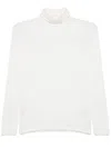 Majestic Dolcevita Top In White