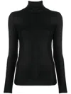 Majestic Stretch Jersey Turtleneck Top