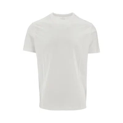 Majestic Lyocell And Cotton Jersey Shirt In White