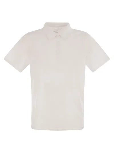 MAJESTIC MAJESTIC COTTON AND LYOCELL POLO SHIRT
