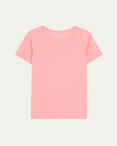 Majestic Machine Washable Cashmere Crewneck Top In Green