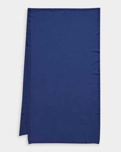 Majestic Machine Washable Cashmere Scarf In 1113 Blue Moon
