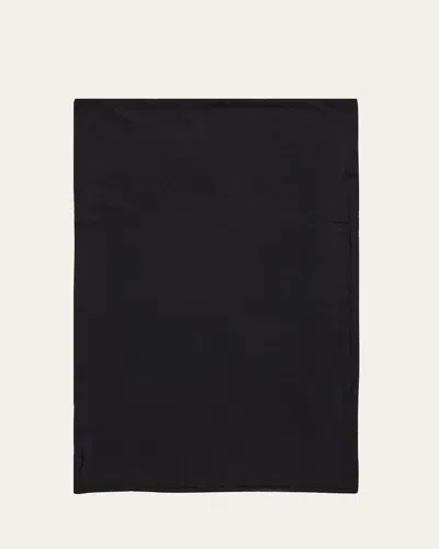 Majestic Machine Washable Cashmere Scarf In Noir