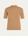 Majestic Cashmere Sweater In Camel