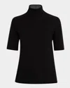 Majestic Cashmere Sweater In Noir