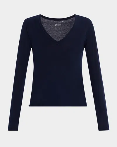 Majestic Machine Washable Cashmere V-neck Pullover