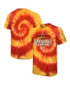 MAJESTIC MEN'S MAJESTIC RED KANSAS CITY CHIEFS SUPER BOWL LVIII CHAMPIONS SOFT HAND TIE-DYE T-SHIRT