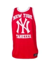 Majestic Men's  Tank Top Mlb "new York Yankees" Finche Red In Red