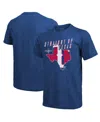 Majestic Men's  Threads Royal Texas Rangers 2023 World Series Champions Local State Of Mind Tri-blend In Royal