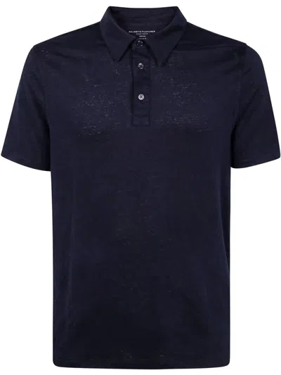 MAJESTIC NAVY BLUE SOLID POLO