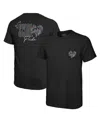 Majestic Men's Threads Black Minnesota Vikings Pride Pocket T-shirt In Black