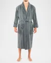 Majestic Ultra Lux Robe In Charcoal