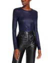 Majestic Metallic Fitted Top