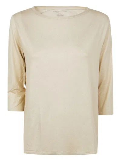 Majestic Metallic-threading Sweater In Grey