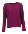 Majestic Open-necked Black Shirt In Red