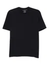 Majestic Organic-cotton Crew-neck T-shirt In Black