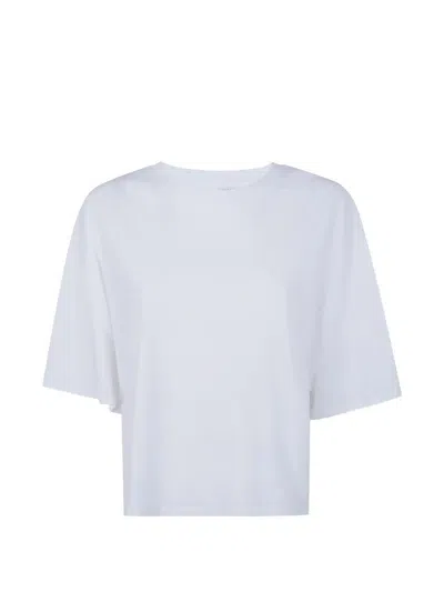 MAJESTIC OVERSIZED T-SHIRT,M007.FT1100 001 WHITE