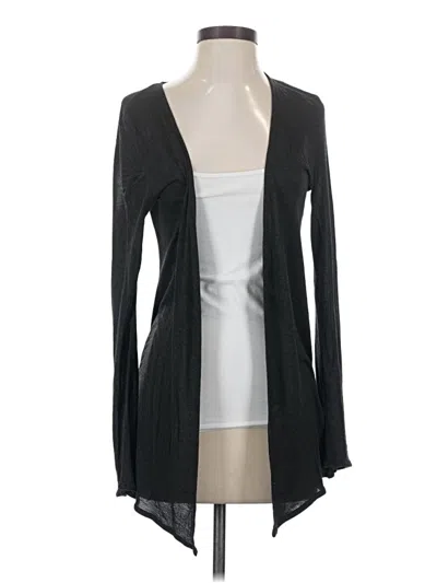 Pre-owned Majestic Paris Kimono In Black