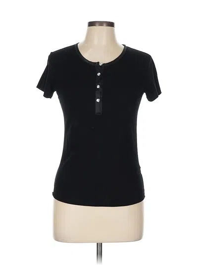 Pre-owned Majestic Paris Short Sleeve Henley Shirt