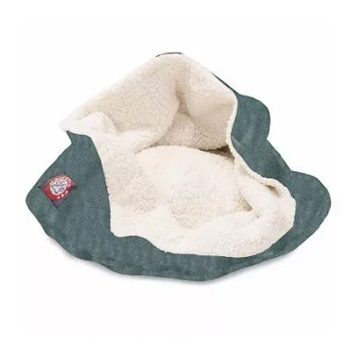 Majestic Pet 17" Burrow Cat Bed In Green