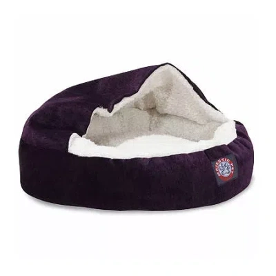 Majestic Pet 18" Canopy Cat Bed In Purple