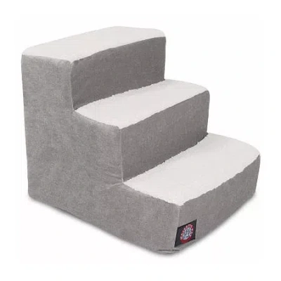 Majestic Pet 3 Step Villa Pet Stairs In Gray