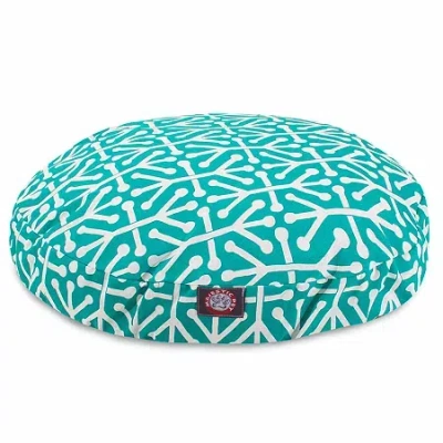Majestic Pet Aruba Round Pet Bed In Blue