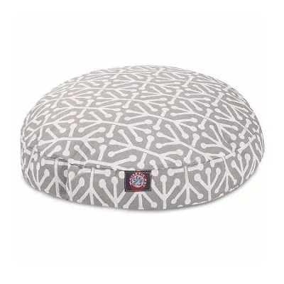Majestic Pet Aruba Round Pet Bed In Gray