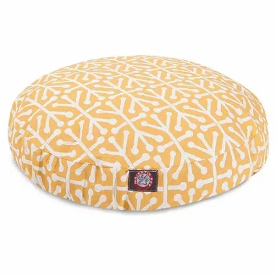 Majestic Pet Aruba Round Pet Bed In Yellow