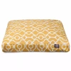 Majestic Pet Athens Rectangle Pet Bed In Yellow