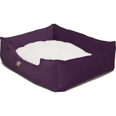 Majestic Pet Contemporary Lounge Dog Bed In Aubergine