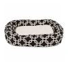 Majestic Pet Links Sherpa Bagel Pet Bed In Black