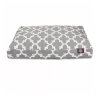 Majestic Pet Trellis Rectangle Pet Bed In Gray