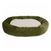 Majestic Pet Villa Collection Sherpa Bagel Pet Bed In Green
