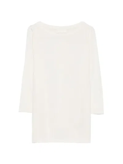 Majestic Pleat-detailed Top In Neutral