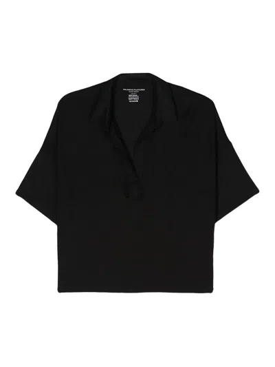 Majestic Short Sleeve Polo In Black