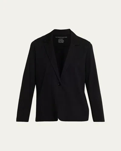 MAJESTIC RELAXED SINGLE-BUTTON BLAZER