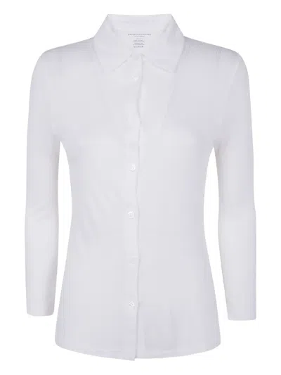 MAJESTIC RIBBED-KNIT SHIRT