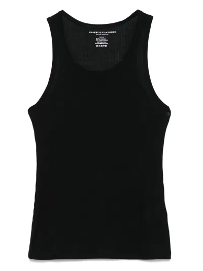 Majestic Filatures Tank Top Clothing In Black