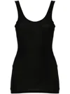 Majestic Ribbed Viscose Tank Top