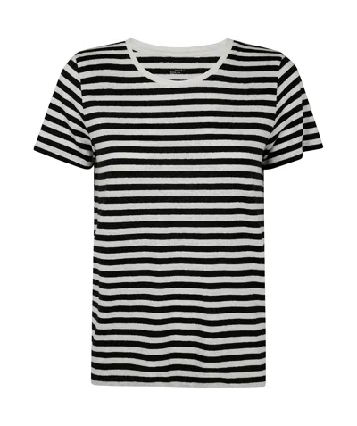 MAJESTIC STRIPED T-SHIRT