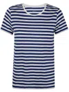 Majestic Filatures Round Neck Short Sleeves Sweater Clothing In Abyss