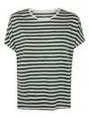 Majestic Round Neck Short Sleeves Sweater By