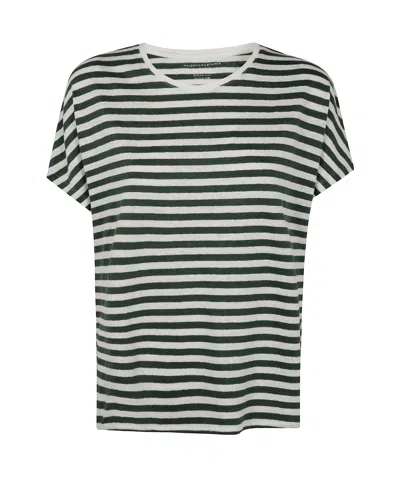 MAJESTIC STRIPED T-SHIRT