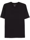 Majestic Organic-cotton Crew-neck T-shirt In Black