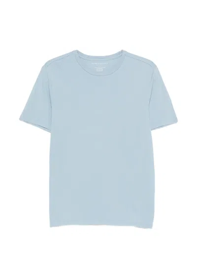 Majestic Round Neck T-shirt In Blue