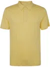 Majestic Short Sleeves Polo Shirt In Yellow