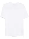 Majestic Short-sleeve Crew-neck T-shirt In White