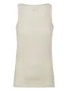 Majestic Scoop-neck Sleeveless Top In Neutral