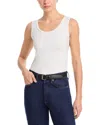 Majestic Scoop Neck Tank In Eau De Rose